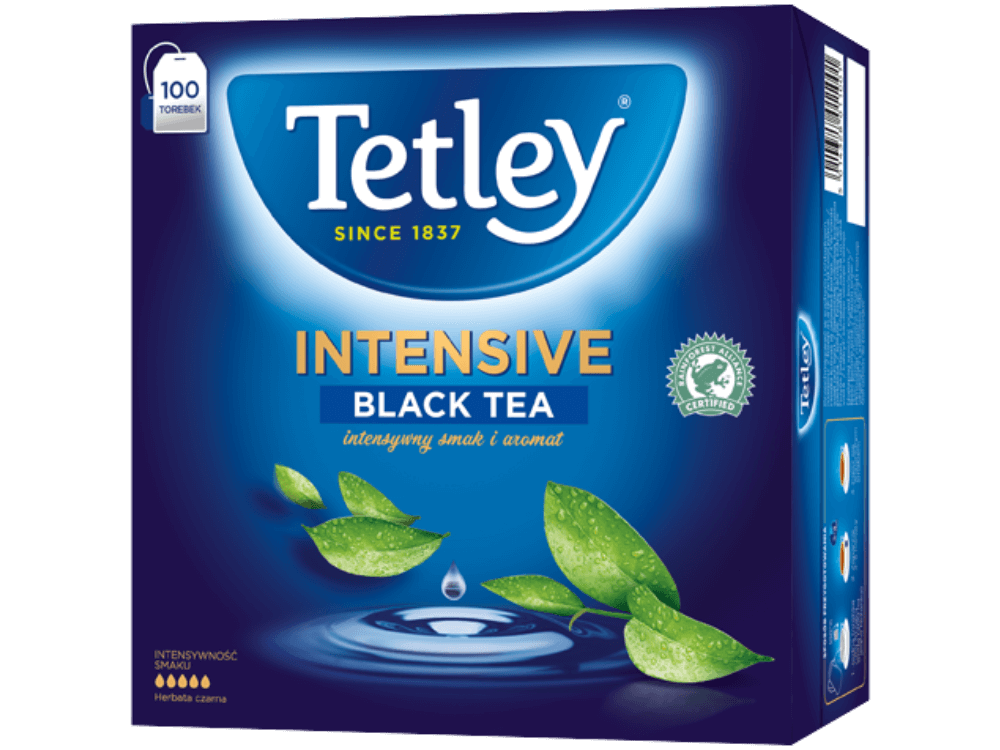 TETLEY Intensive Black Tea 100s wiz